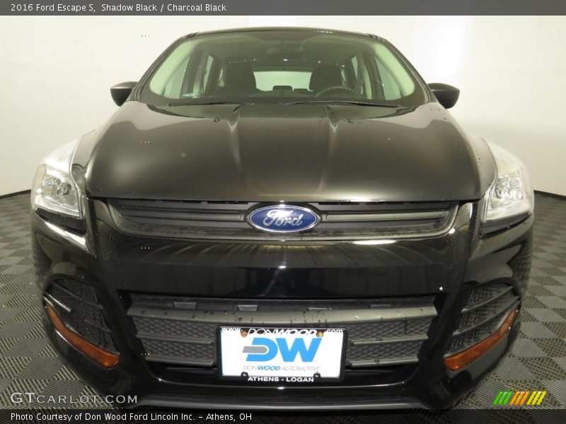 Shadow Black / Charcoal Black 2016 Ford Escape S