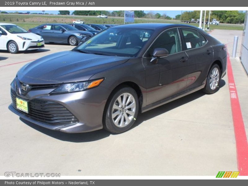Predawn Gray Mica / Ash 2019 Toyota Camry LE