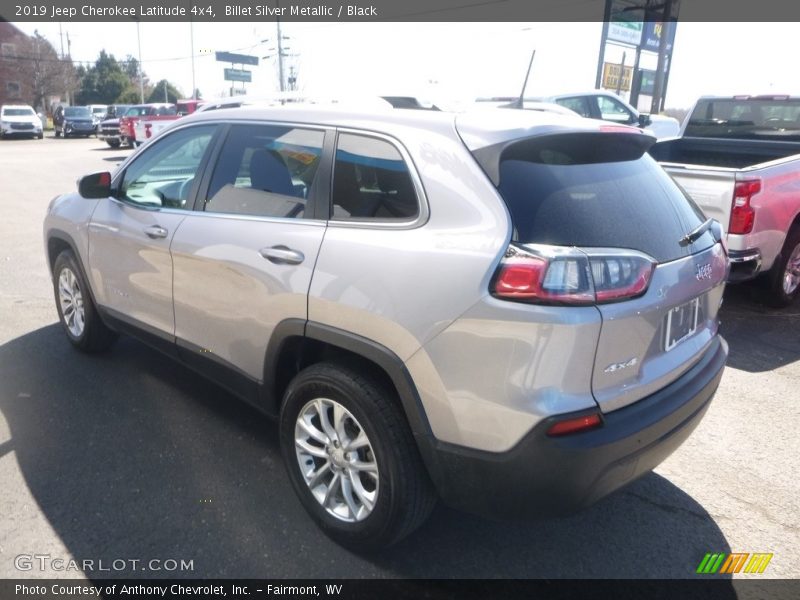 Billet Silver Metallic / Black 2019 Jeep Cherokee Latitude 4x4