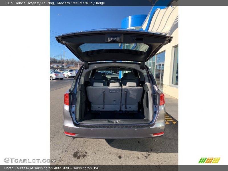 Modern Steel Metallic / Beige 2019 Honda Odyssey Touring