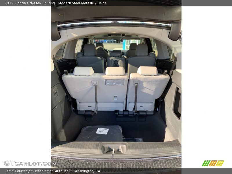 Modern Steel Metallic / Beige 2019 Honda Odyssey Touring