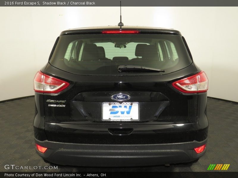Shadow Black / Charcoal Black 2016 Ford Escape S