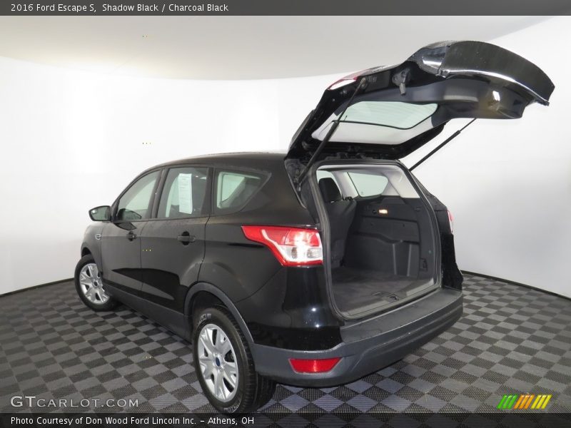 Shadow Black / Charcoal Black 2016 Ford Escape S