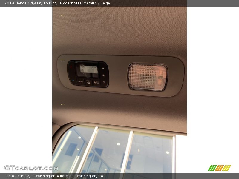 Modern Steel Metallic / Beige 2019 Honda Odyssey Touring