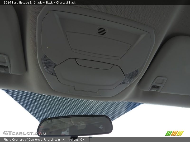 Shadow Black / Charcoal Black 2016 Ford Escape S