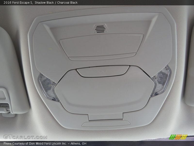 Shadow Black / Charcoal Black 2016 Ford Escape S