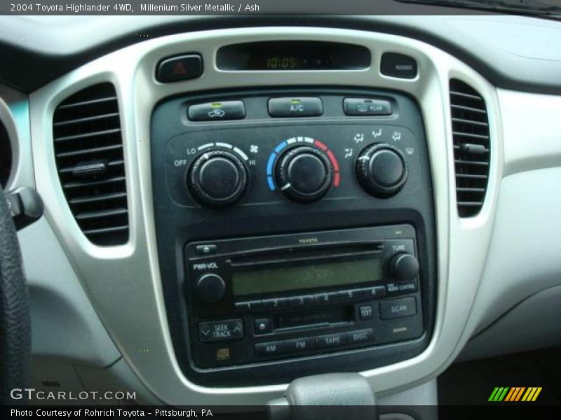 Millenium Silver Metallic / Ash 2004 Toyota Highlander 4WD