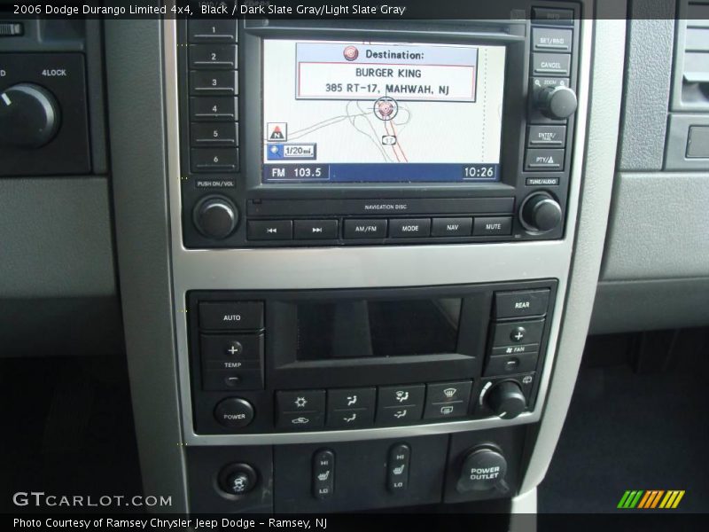 Black / Dark Slate Gray/Light Slate Gray 2006 Dodge Durango Limited 4x4