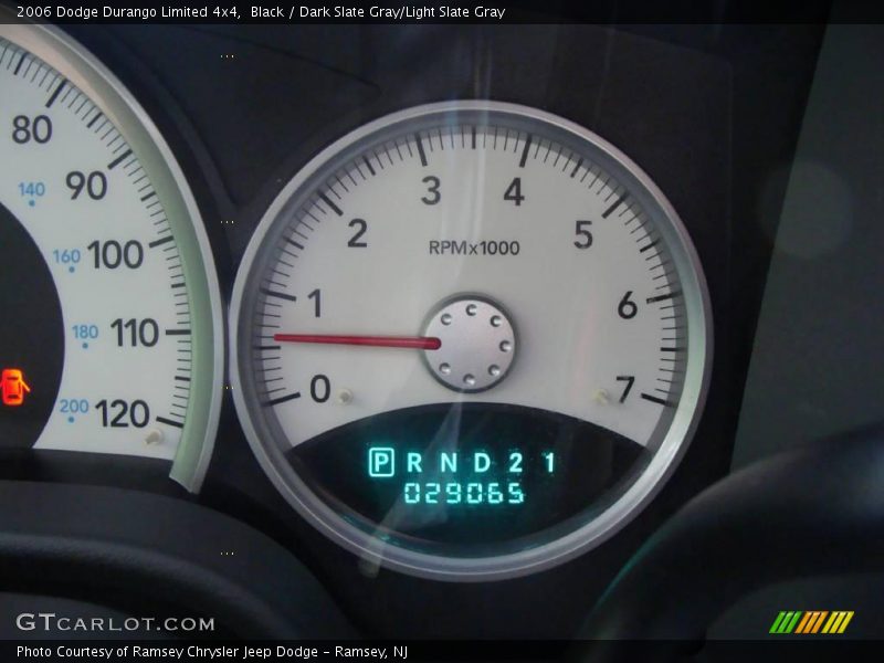 Black / Dark Slate Gray/Light Slate Gray 2006 Dodge Durango Limited 4x4