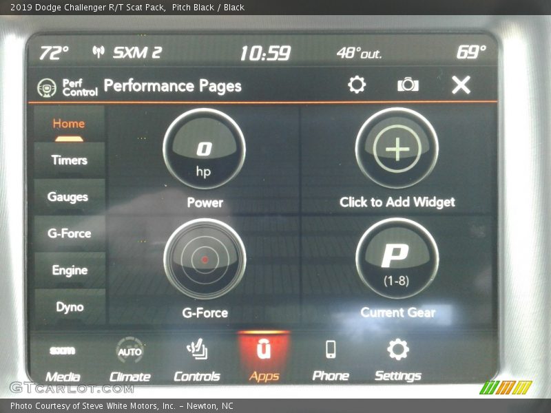 Pitch Black / Black 2019 Dodge Challenger R/T Scat Pack