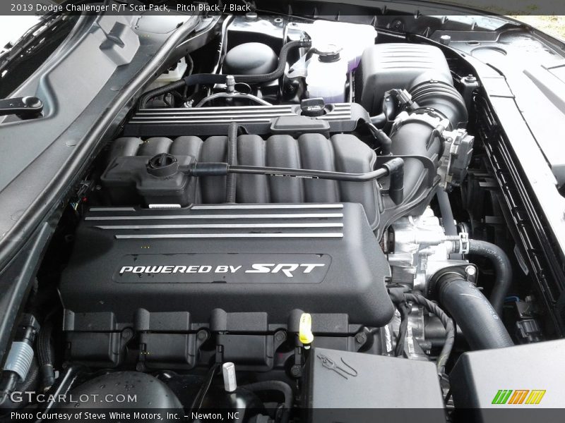 Pitch Black / Black 2019 Dodge Challenger R/T Scat Pack