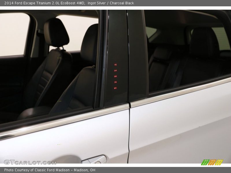 Ingot Silver / Charcoal Black 2014 Ford Escape Titanium 2.0L EcoBoost 4WD
