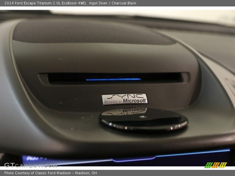 Ingot Silver / Charcoal Black 2014 Ford Escape Titanium 2.0L EcoBoost 4WD
