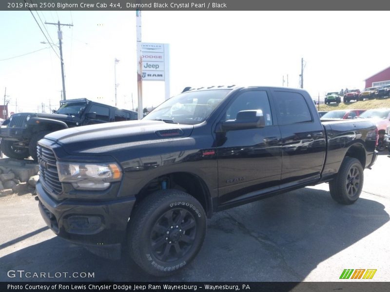Diamond Black Crystal Pearl / Black 2019 Ram 2500 Bighorn Crew Cab 4x4