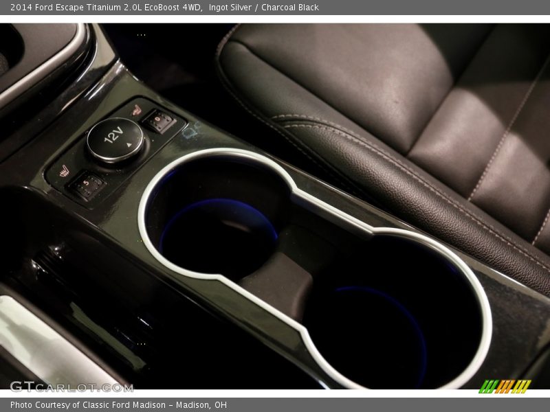 Ingot Silver / Charcoal Black 2014 Ford Escape Titanium 2.0L EcoBoost 4WD