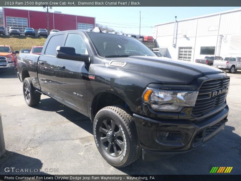 Diamond Black Crystal Pearl / Black 2019 Ram 2500 Bighorn Crew Cab 4x4