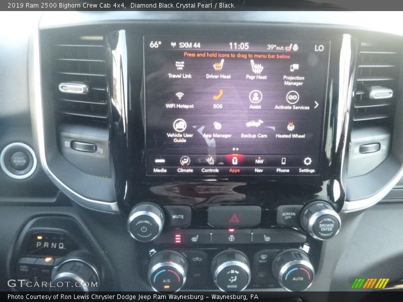 Diamond Black Crystal Pearl / Black 2019 Ram 2500 Bighorn Crew Cab 4x4