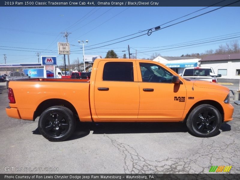 Omaha Orange / Black/Diesel Gray 2019 Ram 1500 Classic Tradesman Crew Cab 4x4