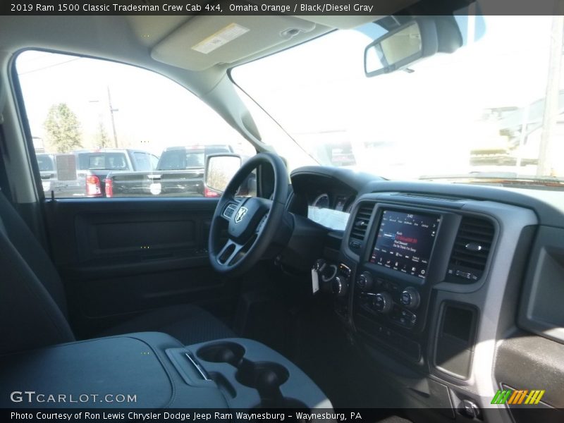 Omaha Orange / Black/Diesel Gray 2019 Ram 1500 Classic Tradesman Crew Cab 4x4