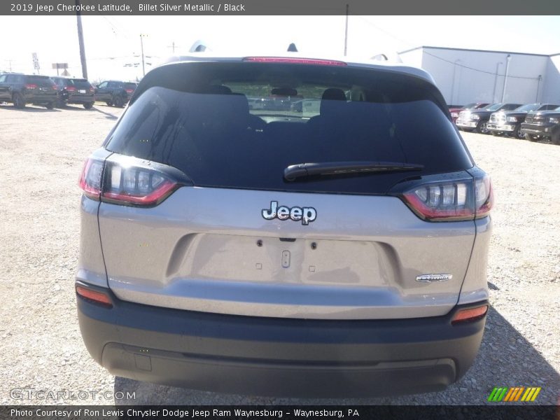 Billet Silver Metallic / Black 2019 Jeep Cherokee Latitude