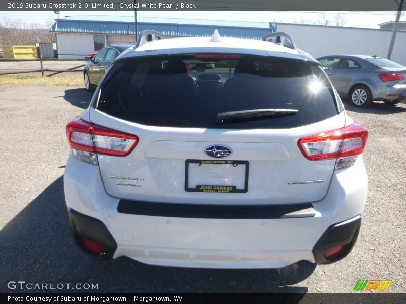 Crystal White Pearl / Black 2019 Subaru Crosstrek 2.0i Limited