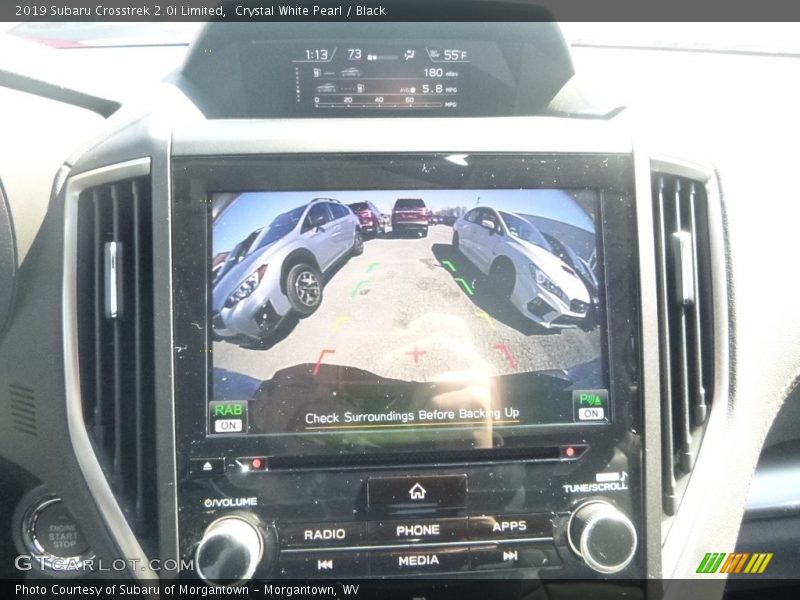 Crystal White Pearl / Black 2019 Subaru Crosstrek 2.0i Limited