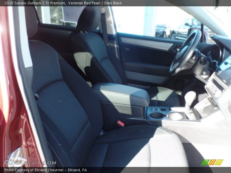 Venetian Red Pearl / Slate Black 2016 Subaru Outback 2.5i Premium