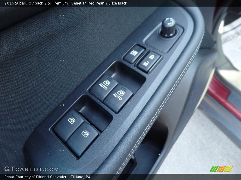 Venetian Red Pearl / Slate Black 2016 Subaru Outback 2.5i Premium
