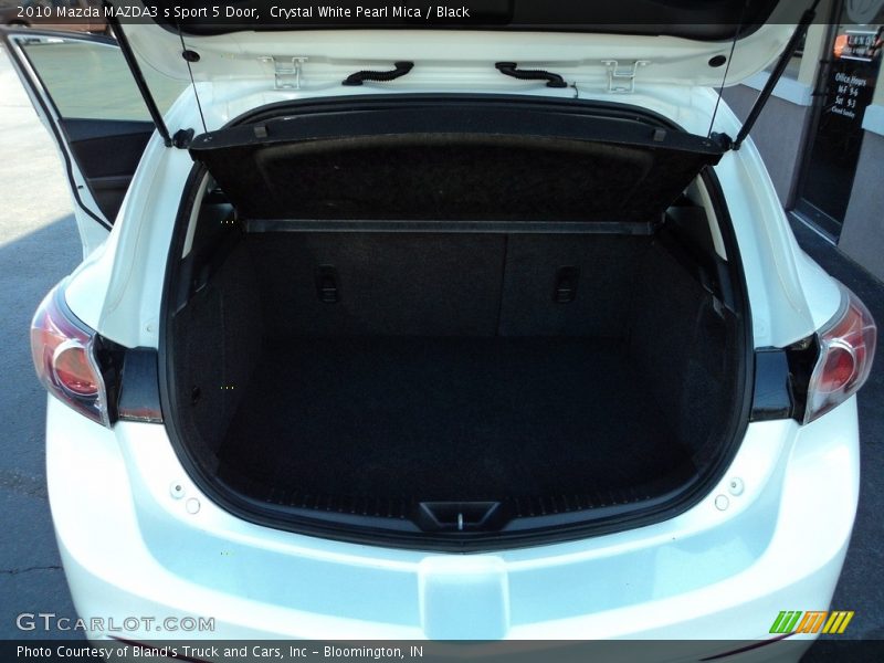 Crystal White Pearl Mica / Black 2010 Mazda MAZDA3 s Sport 5 Door