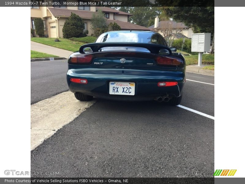 Montego Blue Mica / Tan Leather 1994 Mazda RX-7 Twin Turbo