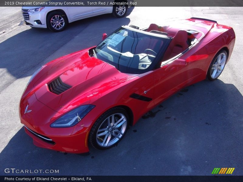 Torch Red / Adrenaline Red 2019 Chevrolet Corvette Stingray Convertible