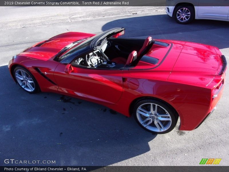 Torch Red / Adrenaline Red 2019 Chevrolet Corvette Stingray Convertible