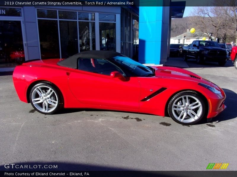Torch Red / Adrenaline Red 2019 Chevrolet Corvette Stingray Convertible