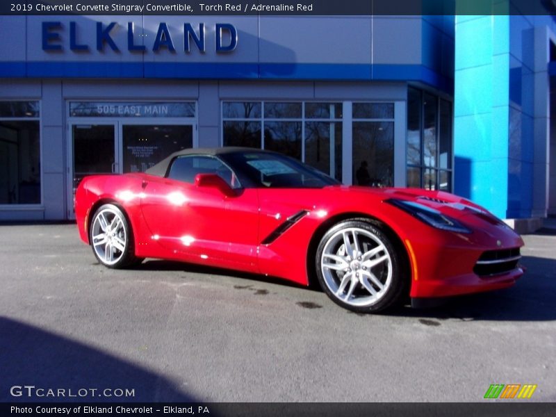 Torch Red / Adrenaline Red 2019 Chevrolet Corvette Stingray Convertible