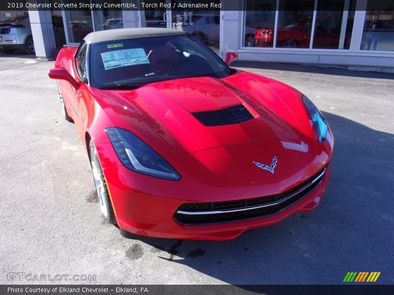 Torch Red / Adrenaline Red 2019 Chevrolet Corvette Stingray Convertible