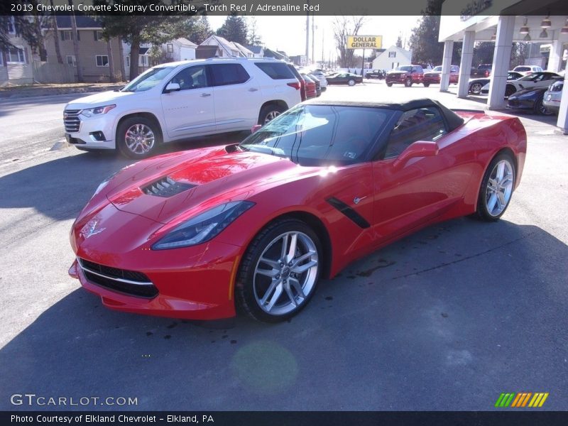 Torch Red / Adrenaline Red 2019 Chevrolet Corvette Stingray Convertible