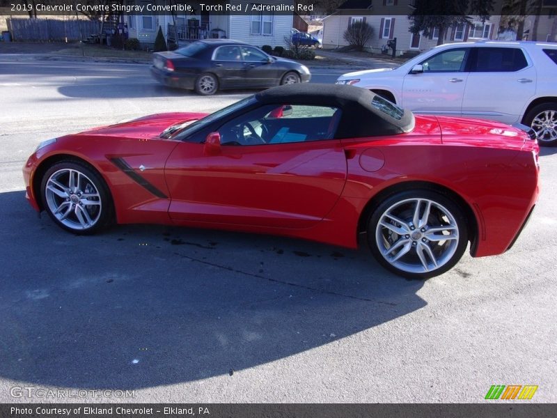 Torch Red / Adrenaline Red 2019 Chevrolet Corvette Stingray Convertible