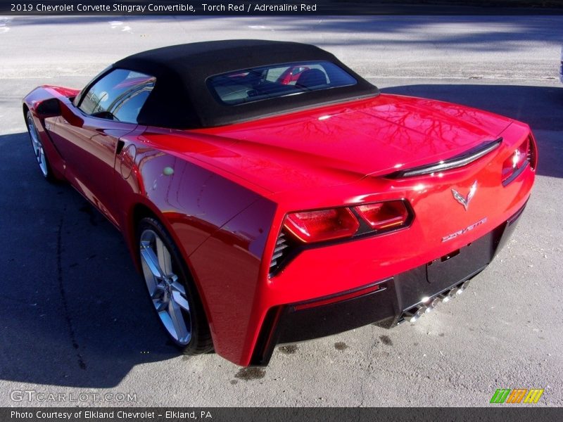 Torch Red / Adrenaline Red 2019 Chevrolet Corvette Stingray Convertible