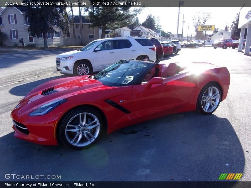 Torch Red / Adrenaline Red 2019 Chevrolet Corvette Stingray Convertible