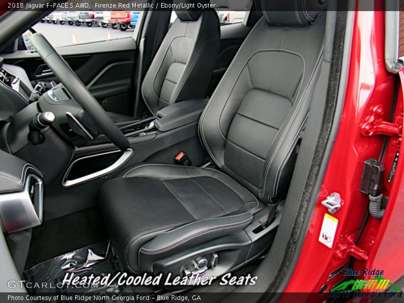 Firenze Red Metallic / Ebony/Light Oyster 2018 Jaguar F-PACE S AWD