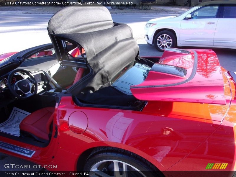 Torch Red / Adrenaline Red 2019 Chevrolet Corvette Stingray Convertible