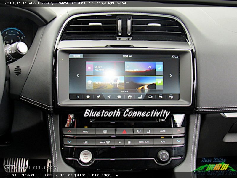 Firenze Red Metallic / Ebony/Light Oyster 2018 Jaguar F-PACE S AWD