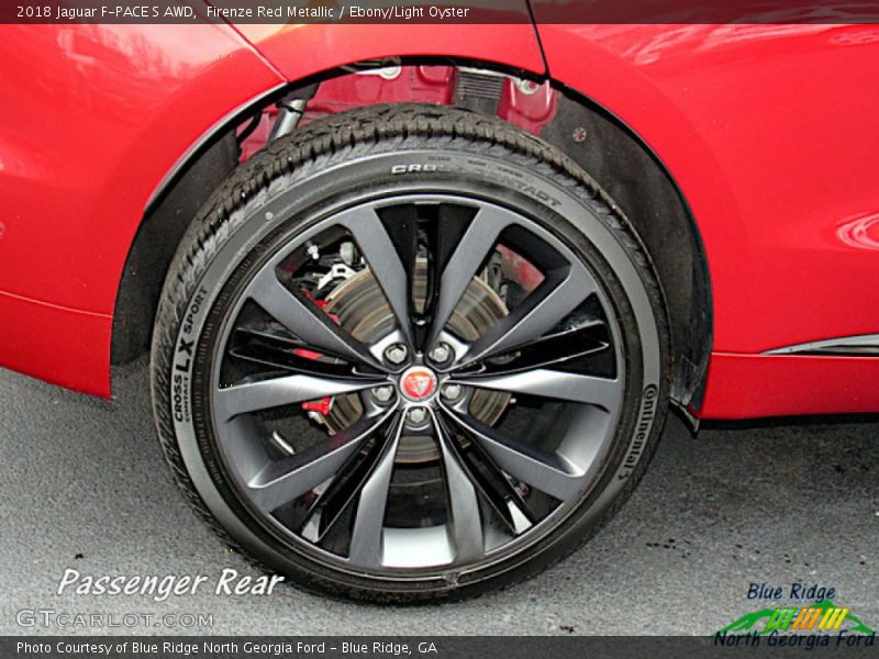 Firenze Red Metallic / Ebony/Light Oyster 2018 Jaguar F-PACE S AWD