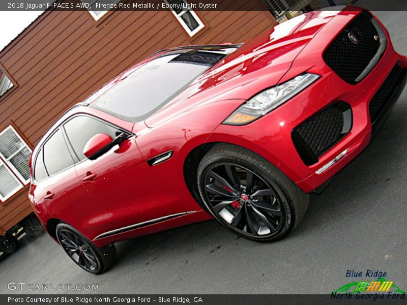 Firenze Red Metallic / Ebony/Light Oyster 2018 Jaguar F-PACE S AWD