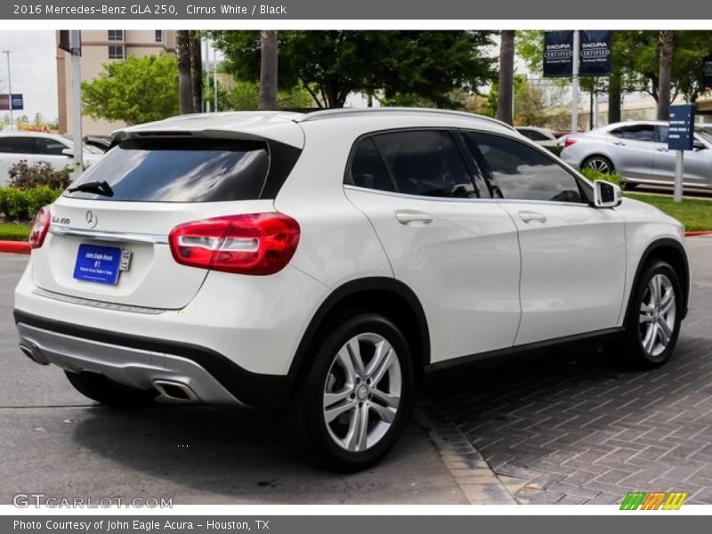 Cirrus White / Black 2016 Mercedes-Benz GLA 250