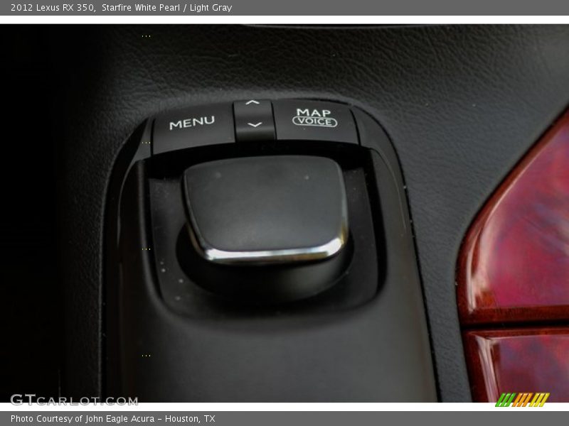 Starfire White Pearl / Light Gray 2012 Lexus RX 350