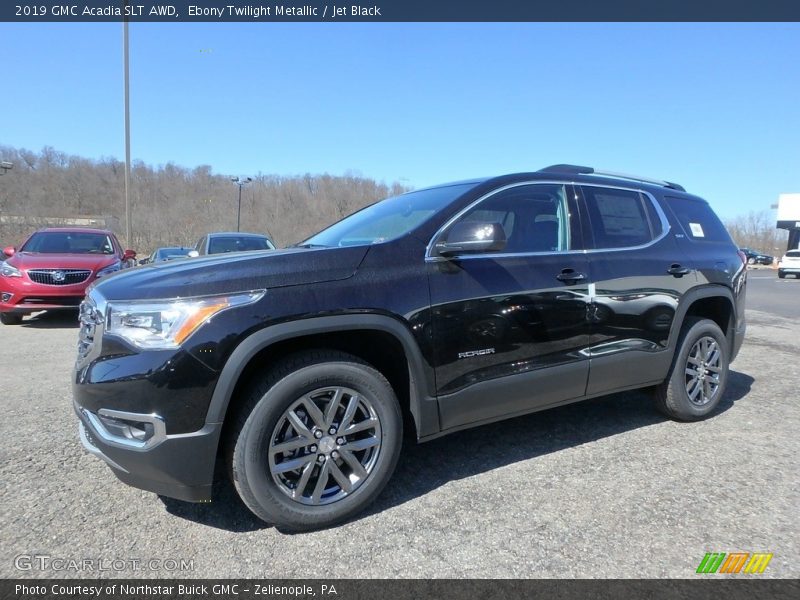 Ebony Twilight Metallic / Jet Black 2019 GMC Acadia SLT AWD