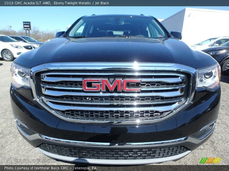 Ebony Twilight Metallic / Jet Black 2019 GMC Acadia SLT AWD