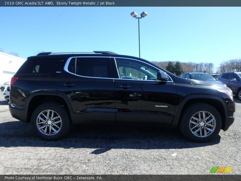 Ebony Twilight Metallic / Jet Black 2019 GMC Acadia SLT AWD