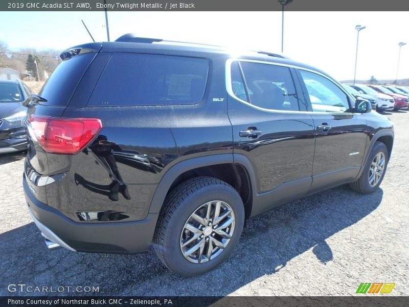 Ebony Twilight Metallic / Jet Black 2019 GMC Acadia SLT AWD